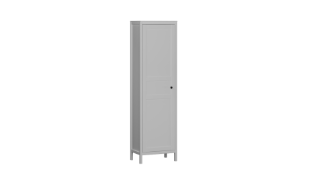 Шкаф для одежды 1-но дверный с глухой дверью, Фрея (602*389*2104) Белый