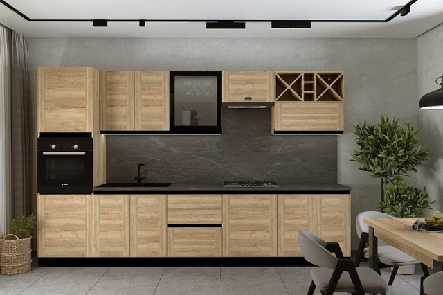 Кухня "Сити" (возможный вариант комплектации 1)