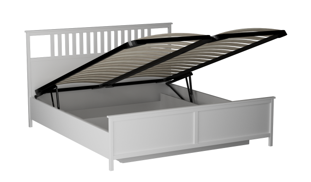 Кровать 1800 NEW с подъемным механизмом, Фрея (1900*2092*1104) Белый