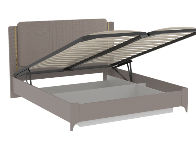 Кровать 1800 с подъемным механизмом, Сиде (1892*2082*1200) Мокко