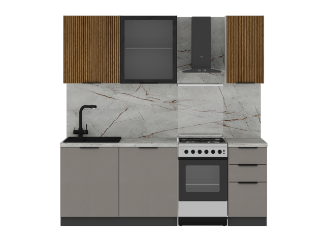 Кухня "Ватель" (возможный вариант комплектации 1)