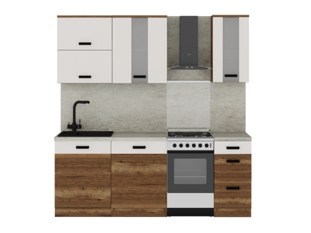 Кухня "Адель-2" (возможный вариант комплектации 2)