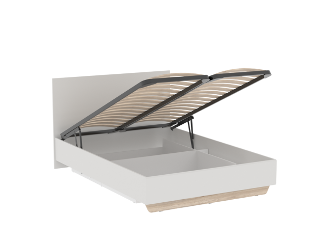 Кровать 1400 с подъемным механизмом, Аврора (1466*2063*1004) Дуб Мария/Кашемир