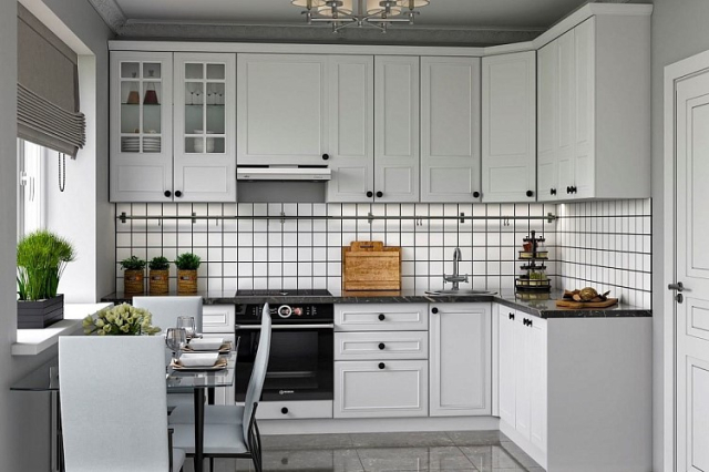 Кухня "Бьянка" (возможный вариант комплектации 1)