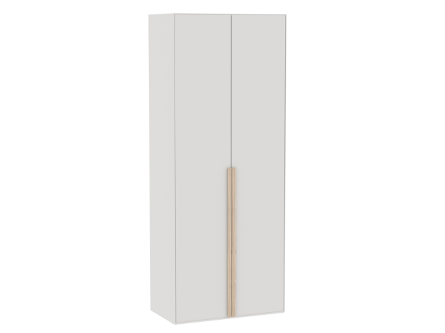 Шкаф 2-дверный с глухими дверями, Аврора (914*522*2304) Дуб Мария/Кашемир