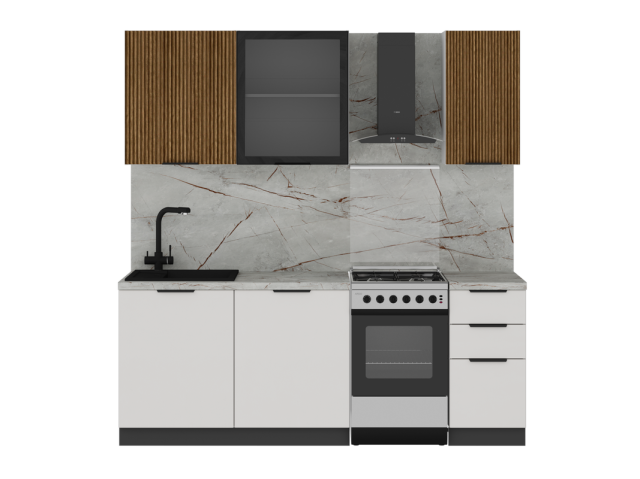 Кухня "Ватель" (возможный вариант комплектации 3)