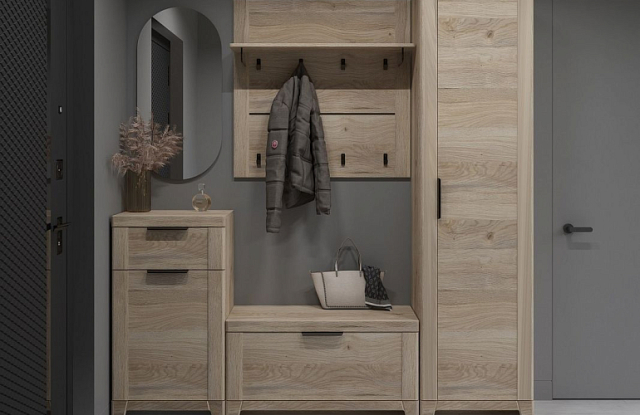 Прихожая "Юта" (возможный вариант комплектации)