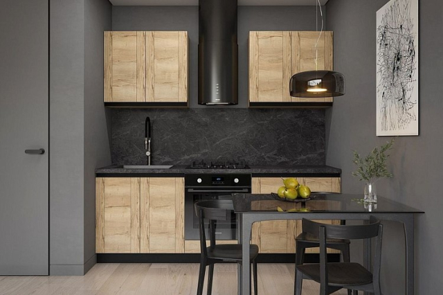 Кухня "Сити" (возможный вариант комплектации 2)