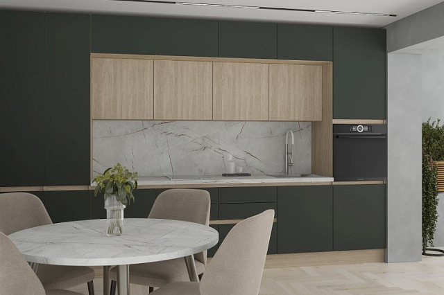 Кухня "Женева" (возможная комплектация 3.1)