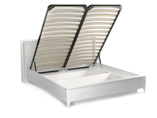 Кровать 1600 с подъемным механизмом, Клер (1864*2133*1006) Сосна Андерсен