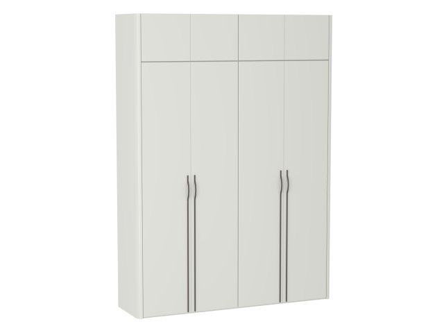 Шкаф 4-дверный с антресолью, Легаси, Дуб Каселла коричневый/Экокожа Мокко