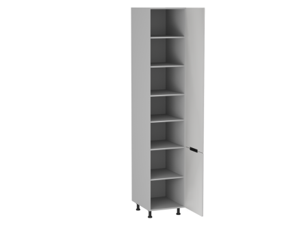 Шкаф-пенал 960 ПГ-45, Ватель (450*566*2406) Экокожа Белый, 23934