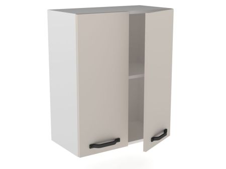 Шкаф 2-х дверный ШГ-60, Грей - 2 (600*320*720) Кашемир, 22130