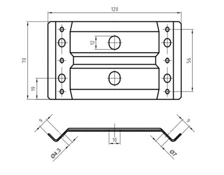 Стяжка стола арт.131.2000.40, 131.2000.40