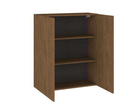 Шкаф 960 ШГ-80 2-дверный, Фьюжн (800*316*960) Дуб Каселла коричневый, 27168