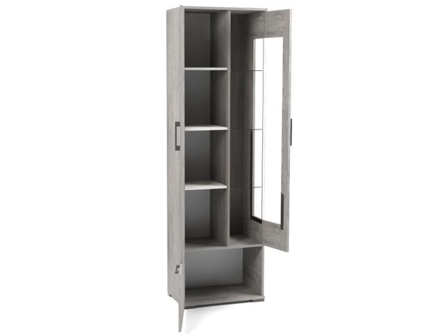 Д-3л шкаф со стеклом левый открытый