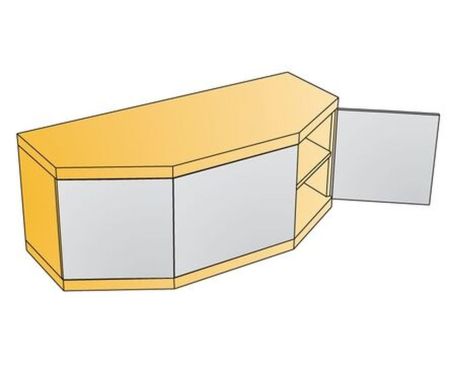 Петля мебельная Titus B-Type угловая 30 градусов 110/48/9 мм. Арт: 248-0G52-050-TL, 248-0G52-050-TL
