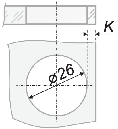 Мебельная петля, H502A/1410