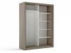 Шкаф-купе 2-х дверный, Лацио (1752*630*2300) Серый камень, 11009