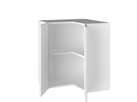 Шкаф ШУГ-60, Виста (600*600*720) Экокожа Белый, 26252