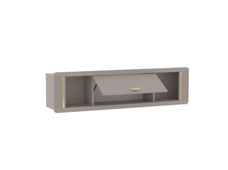 Шкаф навесной, Сиде (1600*272*422) Мокко, 32007