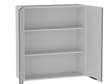 Шкаф 960 2-х дверный ШГ-90, Ватель (900*316*960) Экокожа Мокко, 24464