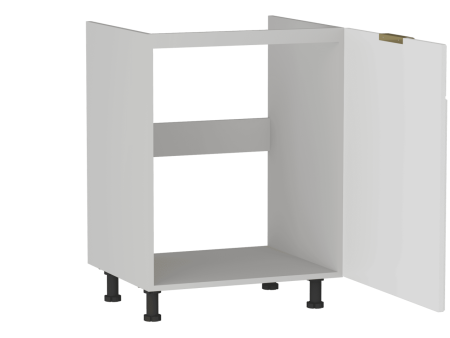 Стол под мойку СМ-60, Берта (600*525*820) Экокожа Белый, 25314