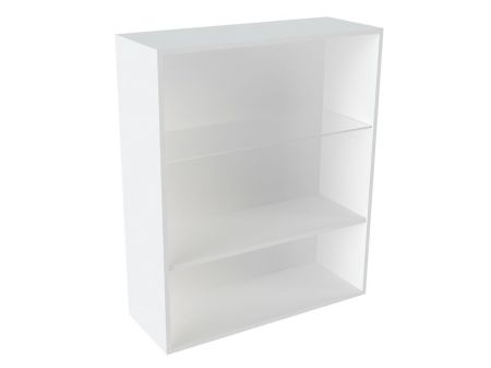 Шкаф со стеклом ШСТ-80, Бьянка (800*320*960) Белый, 21133