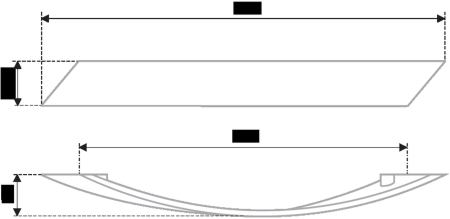 Мебельная ручка, RS183CP.4/192