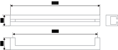 Мебельная ручка, RS273CP.3/128