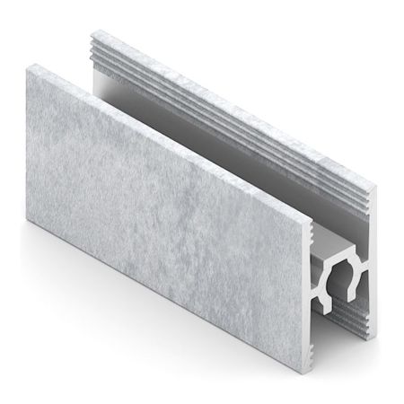 Рамка средняя 640, Жемчуг серый, AS0640.VP540.PGQPV.RA