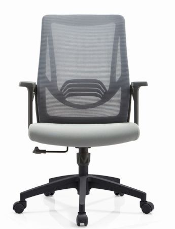 Кресло офисное,вращающееся LJ-2201В GREY  (610*500*1070), LJ-2201В GREY ИМП