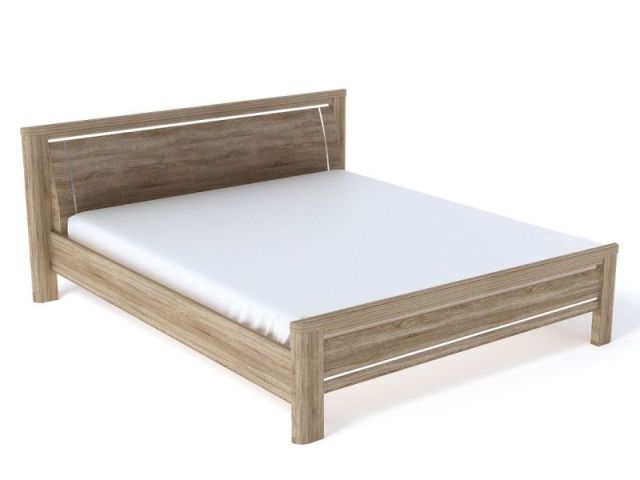 Кровать 1800 дуб бардолино