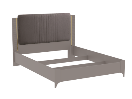 Кровать 1600 (велюр), Сиде (1692*2082*1200) Мокко, 12620