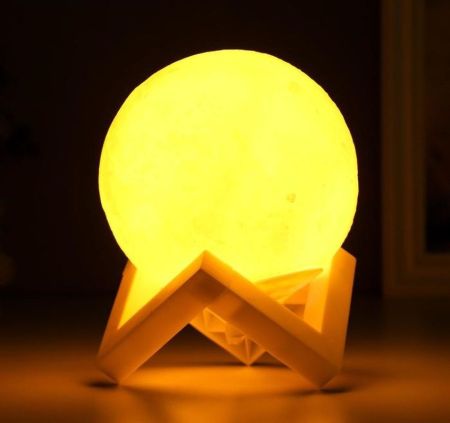 Ночник  "Планета"  LED USB  (12*12*11,5) Белый, 4761936