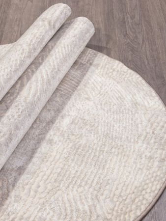 Ковер MOROCCO <MERINOS>  (F012, 2*2,9, OVAL, CREAM) (2*2,9) Кремовый, 4680343289513