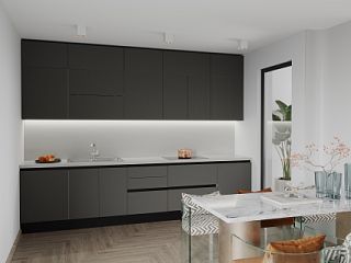 Кухня Виста Серый