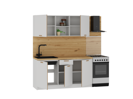 Кухня "Смарт" (возможный вариант комплектации 1)