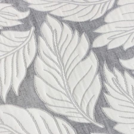 Покрывало  хлопковое Этель "Листопад"  (200*240) Белый,Серый, 7548527