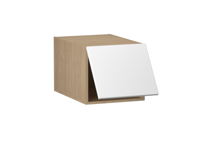 Шкаф АГ-40, Женева (400*586*360) Дуб Палермо/Белый матовый, 22427