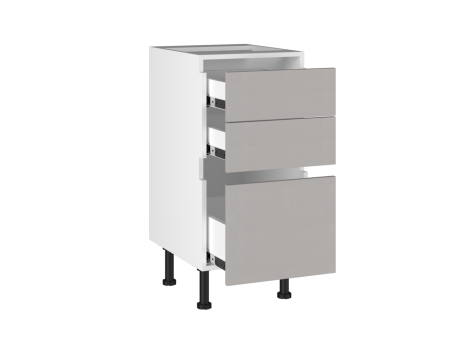 Стол с ящиками СЯ-40, Виста (400*523*870) Экокожа Бежевый, 26417