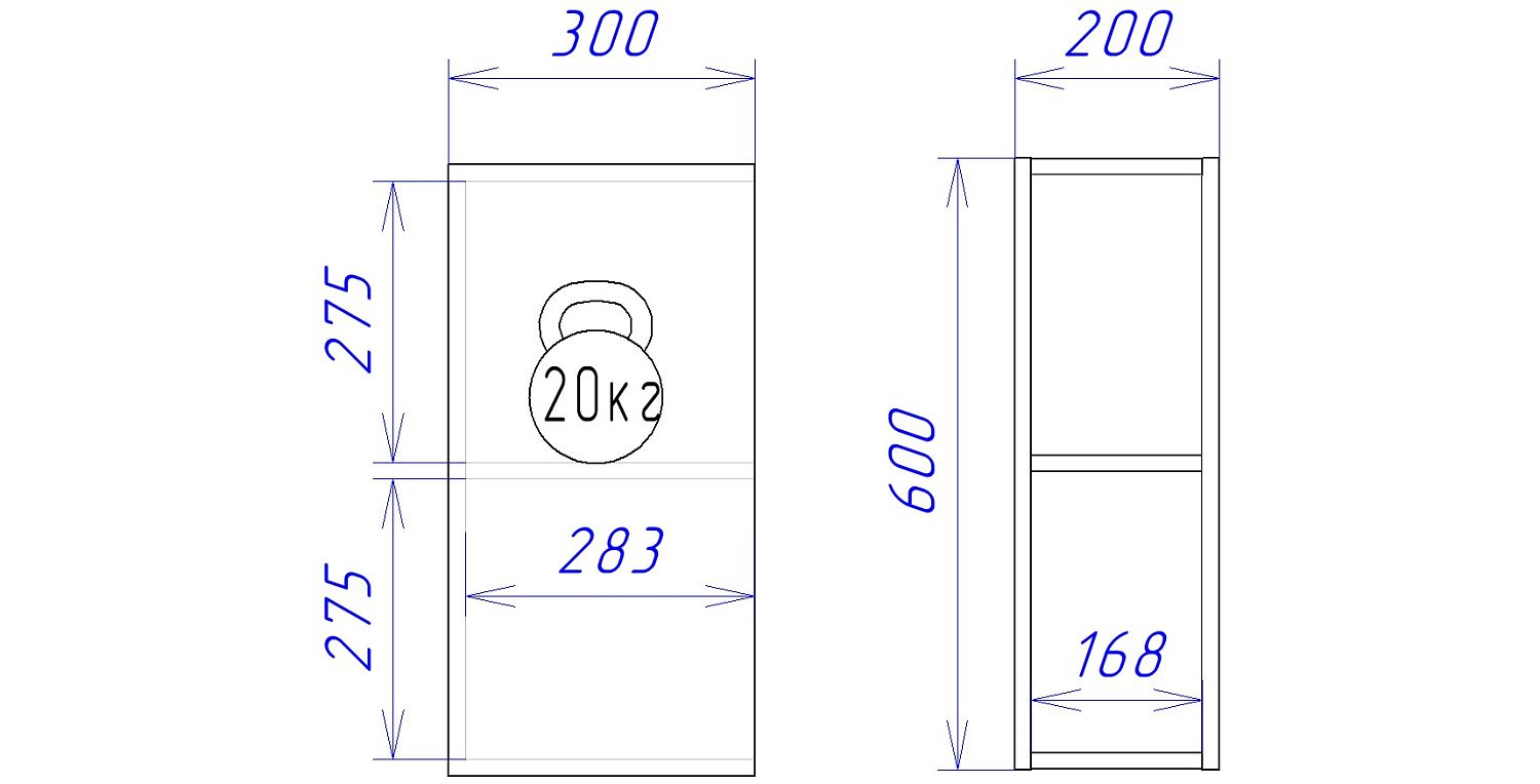 Шкаф ШО-20к, Женева (200*300*600) Дуб Палермо, 21945