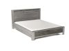Кровать Люкс 1600 с подъемным механизмом, Денвер (1764*2213*1022) Риббек серый