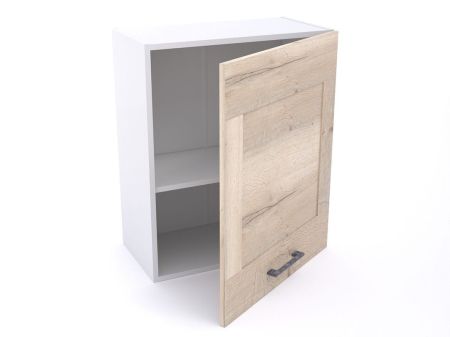 Шкаф под вытяжку (720) ШВ-60, Дублин (600*320*720) Дуб галифакс белый, 21636