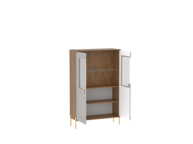 Пенал низкий со стеклом отк_result