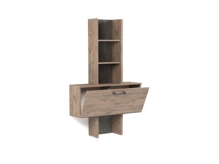 Надстройка Д-6 к тумбе малой, Денвер (900*270*1444) Дуб Веллингтон, 31409