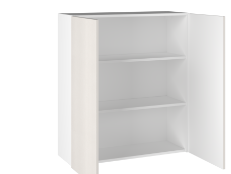 Шкаф 960 ШГ-85, Виста (850*316*960) Экокожа Белый, 26325