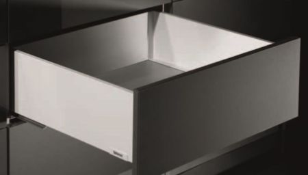 Выдвижной ящик с тонкой стенкой Titus Tekform slimline DW145 270 мм, цвет антрацит. Арт: 655-8G27-185-00, 655-8G27-185-00