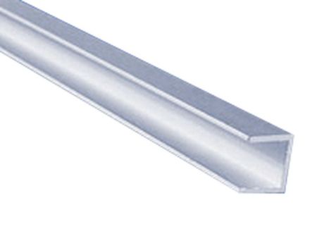 Планка для пристенной панели торцевая 10 мм, 600 мм Серый, 922261