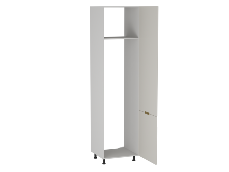 Шкаф-пенал 960 ПХ-60, Берта (600*571*2406) Светлый Мокко, 22937